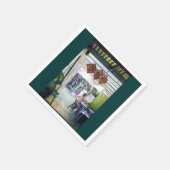 Komt deze draak met trainingswielen? servetten (Hoek)