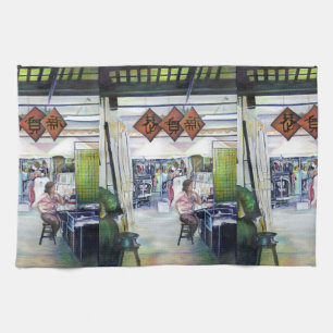 Komt deze draak met trainingswielen? theedoek