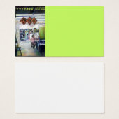 Komt deze draak met trainingswielen? visitekaartje (Voorkant /achterkant)