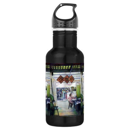 Komt deze draak met trainingswielen? waterfles  (Voorkant)