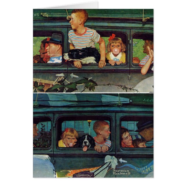 Komt en gaat door Norman Rockwell (Voorkant)