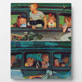 Komt en gaat door Norman Rockwell Fotoplaat (Voorkant)