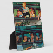 Komt en gaat door Norman Rockwell Fotoplaat (Zijkant)