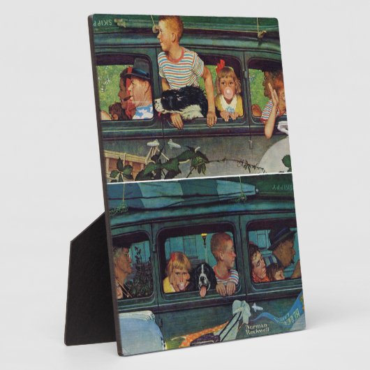 Komt en gaat door Norman Rockwell Fotoplaat (Zijkant)