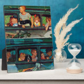 Komt en gaat door Norman Rockwell Fotoplaat (Zijkant)