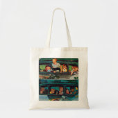 Komt en gaat door Norman Rockwell Tote Bag (Voorkant)