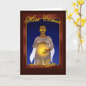 Komt hier het Wenskaart van de Zon Kaart (Gele Bloem)