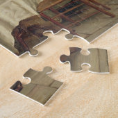 "Komt hij?" (olie op canvas) Legpuzzel (Zijkant)