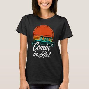 Komt in hete pontonboot Boating Lake Captain T-shirt