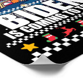 Komt naar de stad lelijke kerst trui meme poster (Hoek)