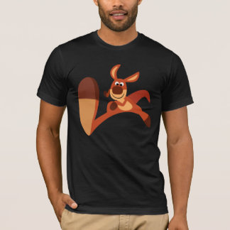 "Komt!!" Schattige Cartoon Kangoeroe T-shirt