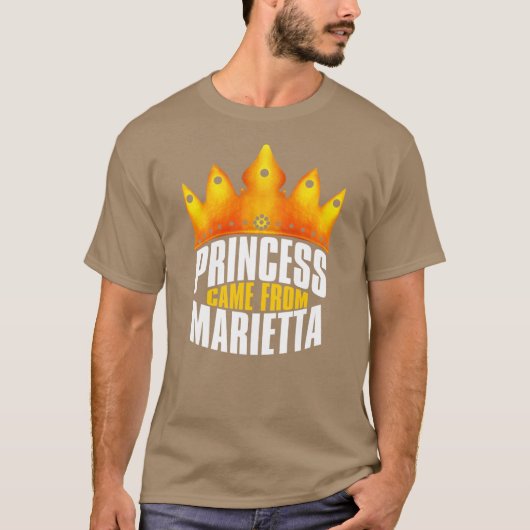 Komt uit Marietta T-shirt (Voorkant)