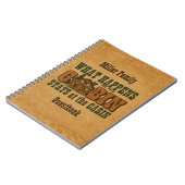 Komt voor in het Cabin Personalized Guestbook Notitieboek (Linkerzijde)