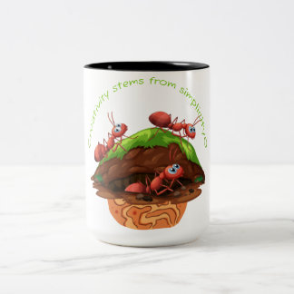 komt voort uit mokken