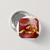 Komunistische Partij Logo Ronde Button 3,2 Cm (Voorkant /achterkant)