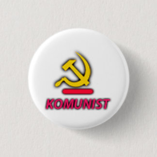 Komunistische Partij Logo Ronde Button 3,2 Cm