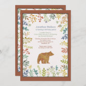 Kon geen Beer op de uitnodiging (Voorkant / Achterkant)