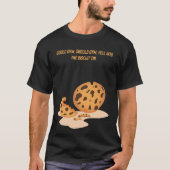 Kon gym, als de gym in het koekje viel t-shirt (Voorkant)
