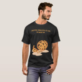 Kon gym, als de gym in het koekje viel t-shirt (Voorkant volledig)