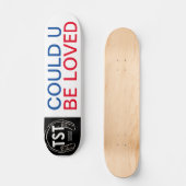 KON U WORDEN GELIEFD Skateboard, 7¾" Deck Persoonlijk Skateboard (Voorkant)