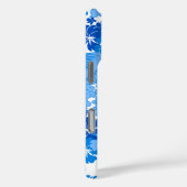 Kona Bay Hawaiian Hibiscus Blue Case-Mate iPhone Case (Achterkant / Rechts)