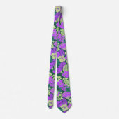 Kona Bay Hawaiian Hibiscus dubbelzijdig bedrukt Stropdas (Achterkant)