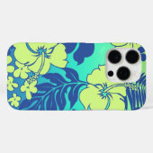 Kona Blend Hawaiian Hibiscus Turquoise Case-Mate iPhone Case (Achterkant (horizontaal))