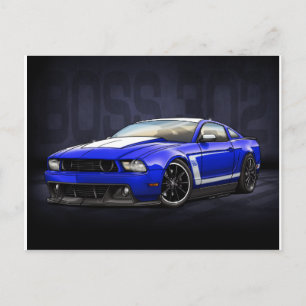 Kona Blue 2012 Boss 302 Briefkaart