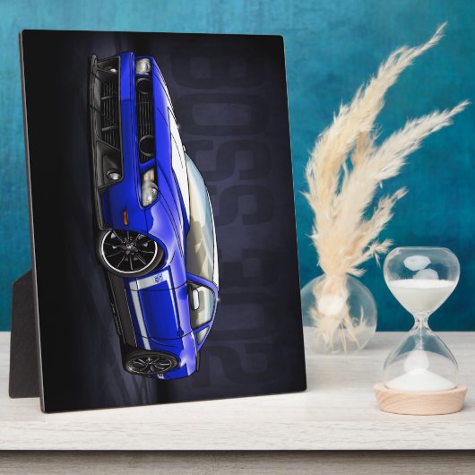 Kona Blue 2012 Boss 302 Fotoplaat (Zijkant)