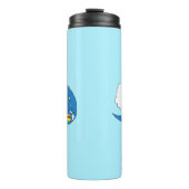 Kona Boy Surfs Big Wave Thermal Tumbler - Surf Art Thermosbeker (Voorkant)