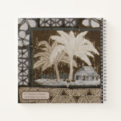 Kona Coast Bark Cloth Tapa Notitieboek (Achterkant)
