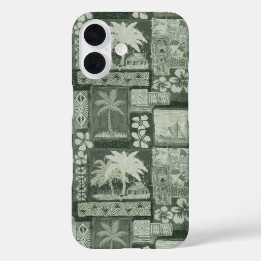 Kona Coast Hawaiian Tapa Case-Mate iPhone Case (Achterkant)