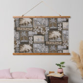 Kona Coast Tapa Hangend Wandkleed (Slaapkamer)