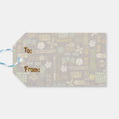 Kona Coast Tiki Tropix Cadeaulabel (Achterkant Horizontaal)