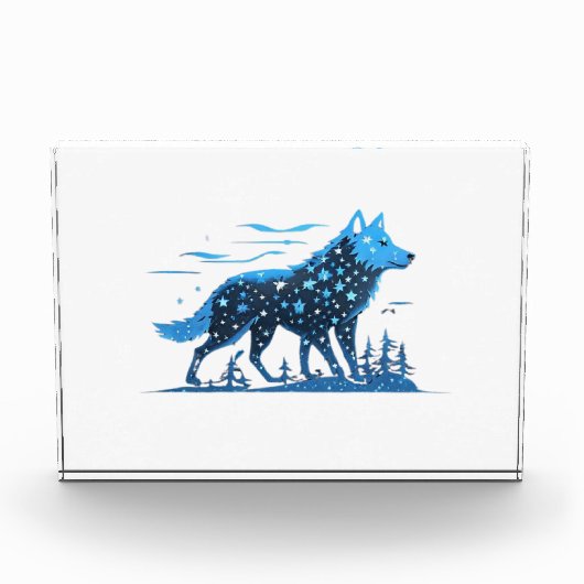 Kona, de fluisterende wolf fotoblokken (Voorkant)