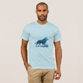 Kona, de fluisterende wolf t-shirt (Voorkant volledig)
