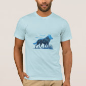 Kona, de fluisterende wolf t-shirt (Voorkant)