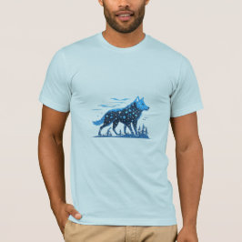 Kona, de fluisterende wolf t-shirt