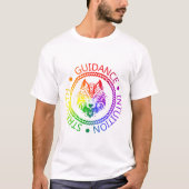 Kona de fluisterende wolf - Tribal Strength T-shir T-shirt (Voorkant)
