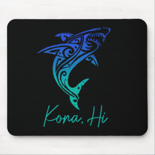 Kona Hawaï haaihaaien duiken vissen surfen surfer  Muismat