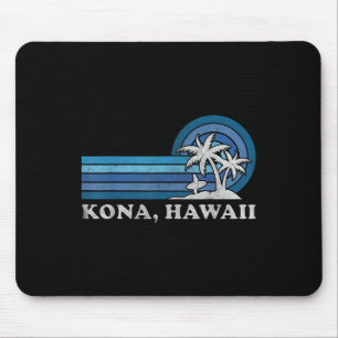 Kona Hawaï Strand Ouderwetse Gezinszomer Vakantie  Muismat