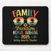 Kona Hawaii Beach Family Summer Vacation 2025  Muismat (Voorkant)