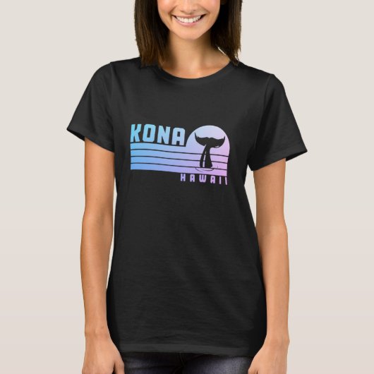 Kona Hawaii  Hawaiiaanse eilanden Walvis Watchin T-shirt (Voorkant)