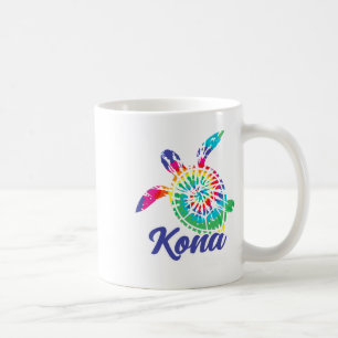 Kona Hawaii Tie Dye Save Zee Schildpadden Hawaiiaa Koffiemok
