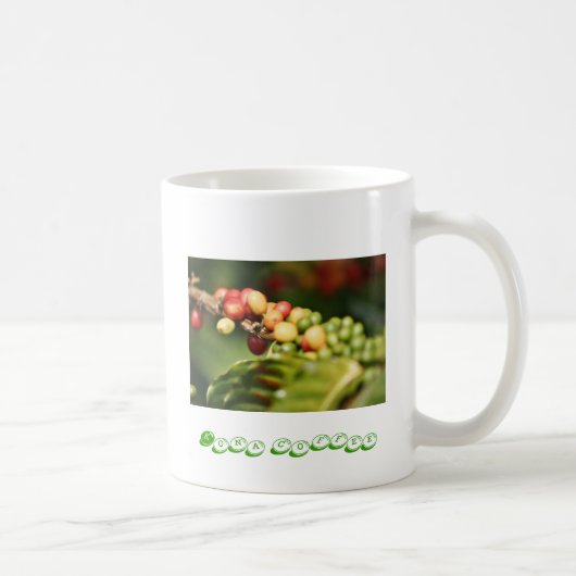 Kona-koffie Mok (Rechts)