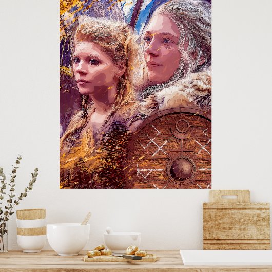 Kona Lagertha Poster (Keuken)