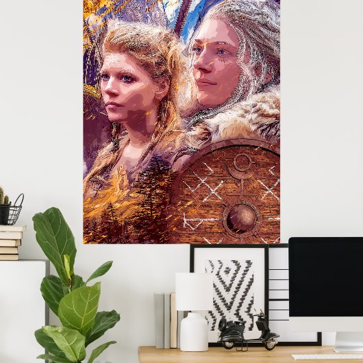 Kona Lagertha Poster (Thuiskantoor)
