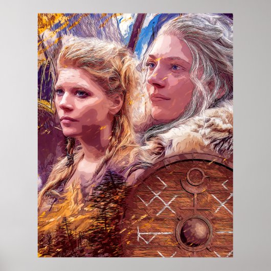 Kona Lagertha Poster (Voorkant)
