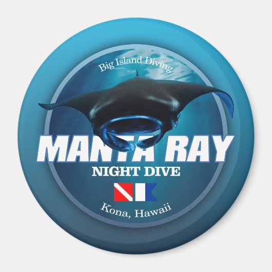 Kona Night Dive (DD2) Magneet (Voorkant)