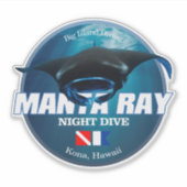 Kona Night Dive (DD2) Sticker (Voorkant)